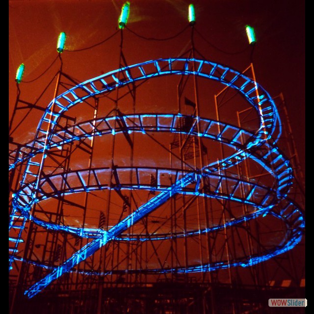 roller coaster blue