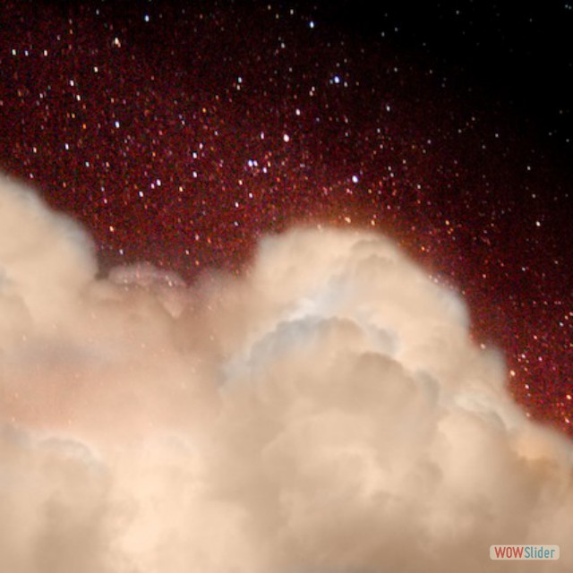 universe and clouds